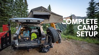 FINAL 4Runner Camp Setup - Detailed Walkaround Tour