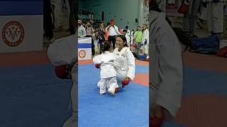 My First Fight👊 My First Karate Competition🥋#karate #kids #cute #cutebaby #shortvideo #viral