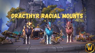 WoW Where to Buy ALL Dracthyr Racial Mounts - WoW Mount Guide