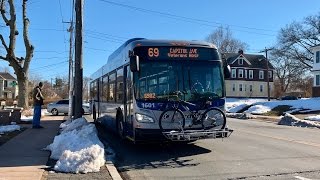 Ride On: CTtransit #1601 on Route 69F