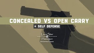 Open Carry vs Concealed Carry: Which Is Right for You?