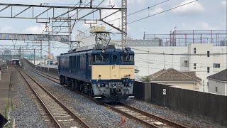 [E231系800番台K2編成AT入場送り込み]EF64 1032号機が西浦和駅横を通過する動画