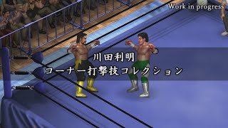 FPW 技クラフト - 川田利明コーナー打撃技コレクション