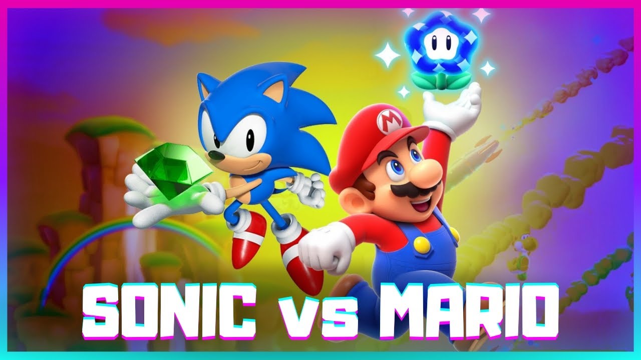 Sonic Vs Mario Youtube