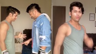 Siddharth Nigam Funny Moment Workout With Brother At Home