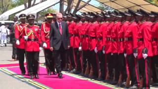 Walichozungumza Rais Magufuli na Rais wa Uturuki Recep Erdogan, Ikulu, Dar es Salaam