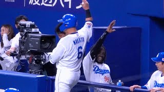 3連続タイムリーで一挙4得点ハイライト！カリステ→中田翔→細川成也と続く！中日ドラゴンズ 2024/04/29