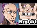 Anime VS Reddit (The rock reaction meme)