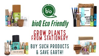 Grow Plants From Stationery | Eco Friendly Product from BioQ on Amazon.in | Save the Earth