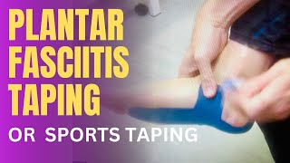 Plantar Fasciitis Sports Taping