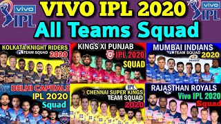 IPL 2020 | All Teams Probable Squad | CSK, KKR, RCB, KXIP IPL 2020 Squad | All Squad
