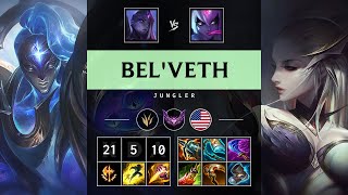 Bel'Veth Jungle vs Evelynn: Triple Kill, Godlike - NA Master Patch 14.23