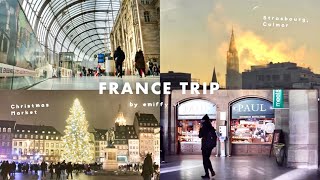 冬のフランス旅行🇫🇷｜パリから2時間､ストラスブールのクリスマスマーケット､ハウルの動く城のモデル地コルマール