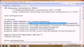 Creating Table and Inserting Record into Table Using Hibernate Framework