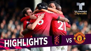 Fulham vs. Manchester United: 0-3 Goals & Highlights | Premier League | Telemundo Deportes