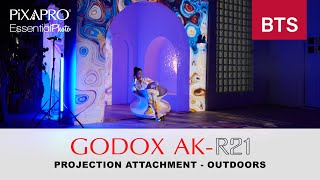 GODOX AK R21 Projection attachment -  Used Outdoors