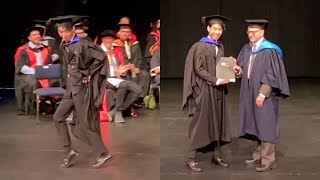 Hayden Huynh - Graduation Moonwalk 2022 - Graduated from Uni!