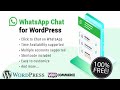 How to add whatsapp to your wordpress and WooCommerce website for free|Fast and Easy method