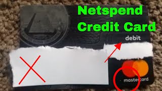 ✅ Netspend Bank Credit Debit Card Mastercard Review 🔴