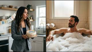 She entered the wrong room and saw an incredibly sexy man in the bathtub and he made her a proposal