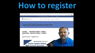 Q4 Kickoff Summit - How to Register
