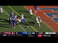 dameon pierce scores a touchdown without his helmet 2021 college football