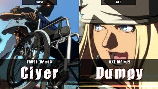 GGST | Ciyer (Faust) VS Dumpy (Axl) | Guilty Gear Strive High level gameplay