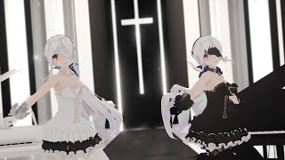 MMD】オツキミリサイタル (Tda Corset Haku) 4K