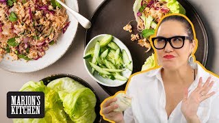 The recipe that makes lettuce SUPER exciting | Thai spicy noodle lettuce cups | Marion's Kitchen