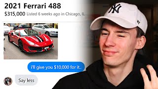 I lowballed people on Facebook Marketplace (and it worked)