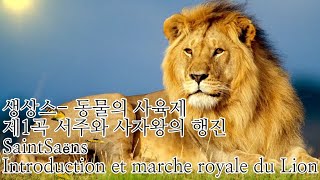 생상스- 동물의 사육제 _제1곡 서주와 사자왕의 행진 (SaintSaëns - Introduction et marche royale du Lion)