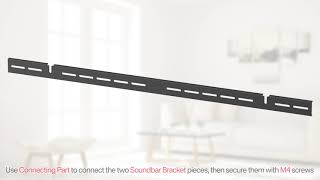 Soundbar TV Mount for Sonos Arc Soundbar