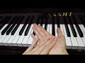 How to Play - ABRSM Piano G5 (2021 - 22) C10 Love Theme by Rollin – Left Hand Rhythm  (Bars 1 - 16)