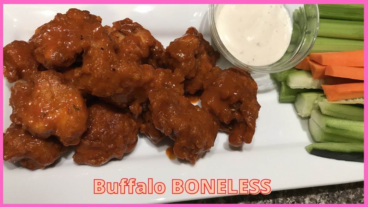 💥Como Hacer BONELESS De POLLO Sabor BUFFALO|| SALSA CASERA|| DELICIOSA ...