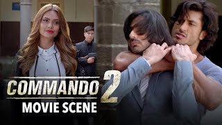 Esha Gupta's Ultimate Vengeance : Killing Husband and Hacker | Commando 2 Movie Scene