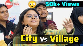 Batch A debate on City vs Village | Debate in English | English speaking class in Lucknow | SPOKEN