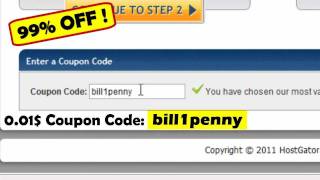 HostGator Coupon Code 99% OFF - Tutorial and Review | WordPress | Site Builder