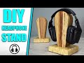 How To Build Your Own Headphone Stand | DIY