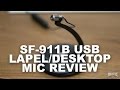 Tonor USB Tie-clip Mic (SF-911B) Review / Test