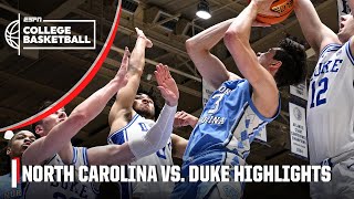 North Carolina Tar Heels vs. Duke Blue Devils |  Game Highlights | ESPN College