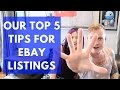 5 quick tips for making the BEST eBay listings | RALLI ROOTS