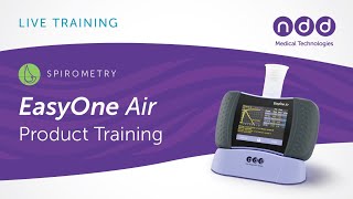 Live spirometry training with the EasyOne Air - Dec 19