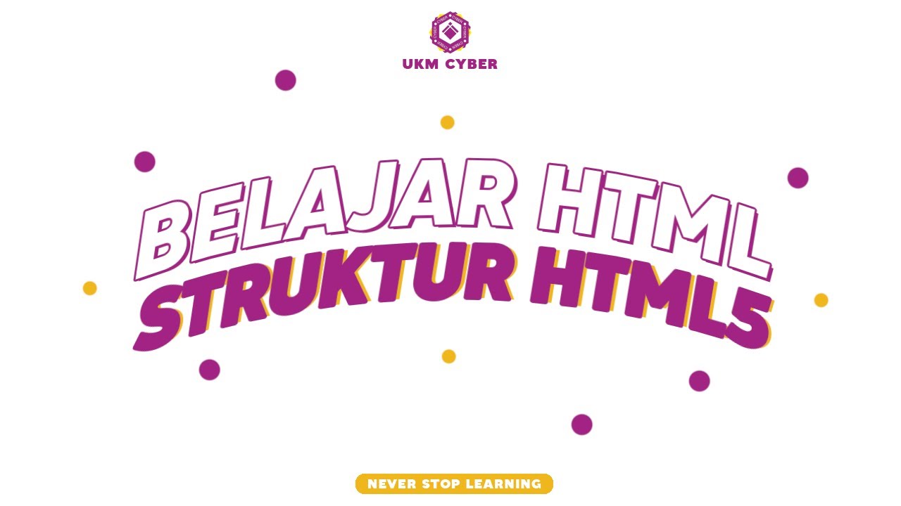 Belajar HTML Dasar - Struktur HTML5 #4 - YouTube