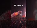 AI rave party Cyberpunk and Blade Runner Vibes #rave #ai #cyberpunk  #music#festival #dance