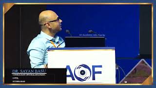 Stem Cells \u0026 3D Printed Corneas Revolution in Evolution - Dr Sayan Basu #aof2023