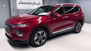 Pennsylvania 1-owner 2019 Hyundai Santa Fe Limited all wheel drive with only 87,300 miles!