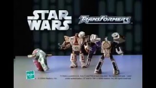 Star Wars Transformers Han Solo and Boba Fett TV Commercial Ad 2006