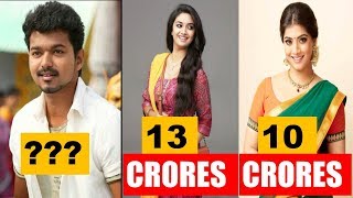 Sarkar Movie Actors Salary 2018 | Vijay | Keerthy Suresh | Sarkar Tamil Movie Actors Salary