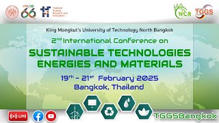 [LIVE] 2nd International Conference on Sustainable Technologies, Energies and Materials - Part 1