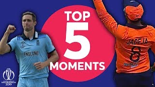Ravi Jadeja? Chris Woakes? England vs India - Top 5 Moments | ICC Cricket World Cup 2019